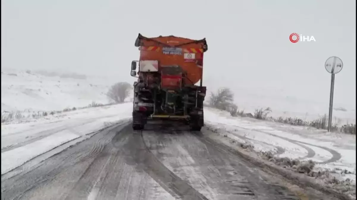 Ardahan’da Kar ve Buzlanma Fırtınası